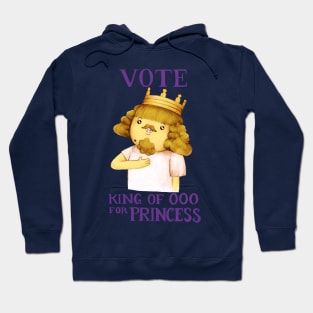 Vote King of Ooo for princess! (Adventure Time fan art) Hoodie